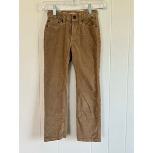 Crewcuts by J Crew Tan Corduroy Pants Kids Size 6 Adjustable Waist